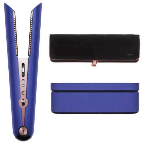 DYSON Corrale Hair Straightener Special Edition Gift Set - Vinca Blue & Rose