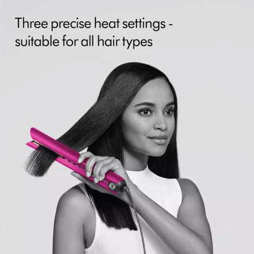 Dyson Corrale Hair Straightener - Bright Nickel / Fuchsia