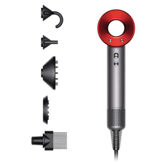 Dyson Supersonic hair dryer (Iron/Red)