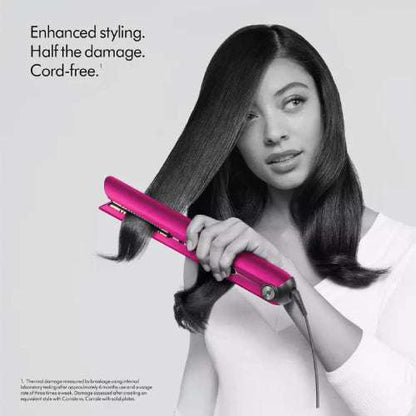 Dyson Corrale Hair Straightener - Bright Nickel / Fuchsia