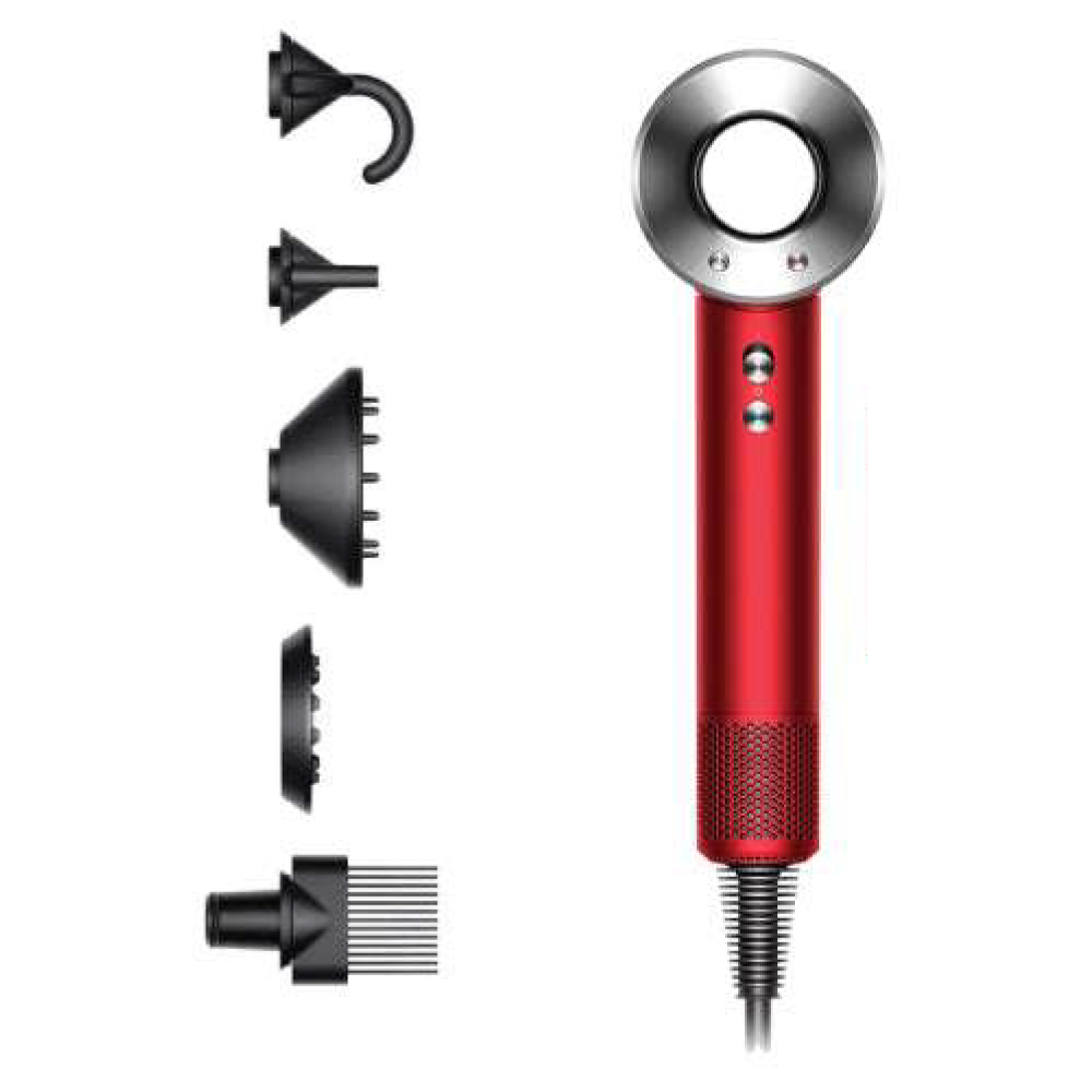 Dyson Supersonic hair dryer (Red/Nickel)